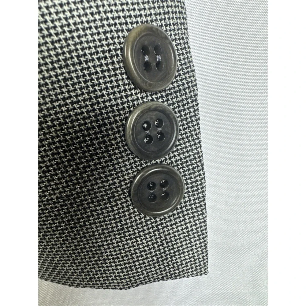 Valentino Uomo Blazer 46R Gray Virgin Wool‎ Made in Italy Saks 5th